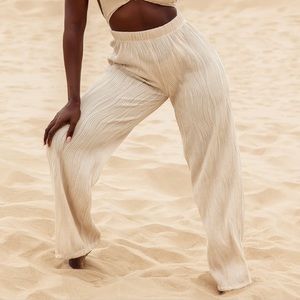 MATTE COLLECTION COSIMO TEXTURED PANTS- BONE